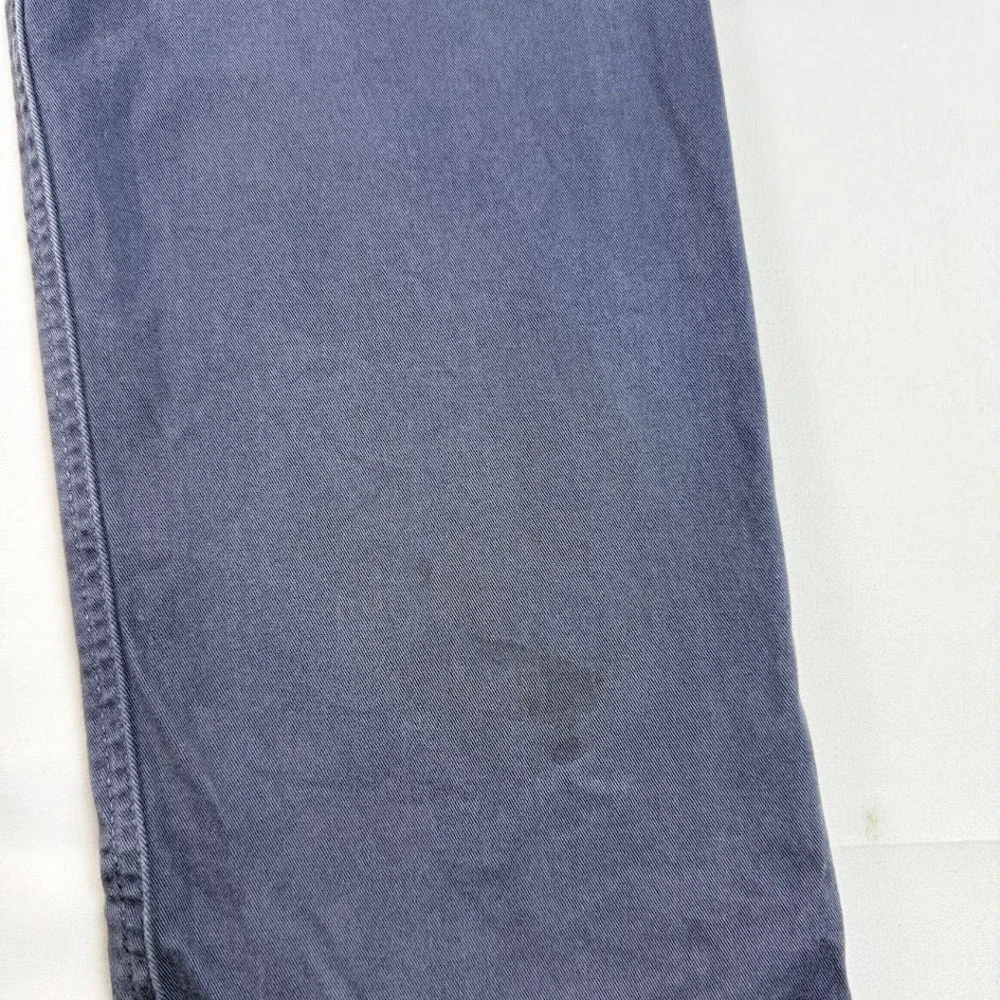 Signature by Levi Strauss Mens Athletic Fit Chinos Gray 34x34 Stretch Zip Pocket